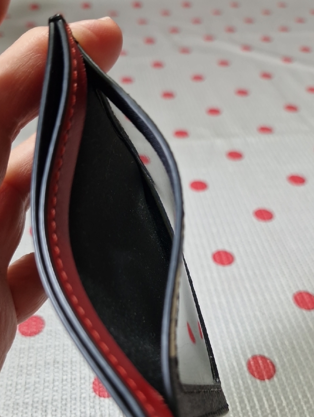 Coach Slim ID Card Case With Polar Bear Print - Picture 5 of 5